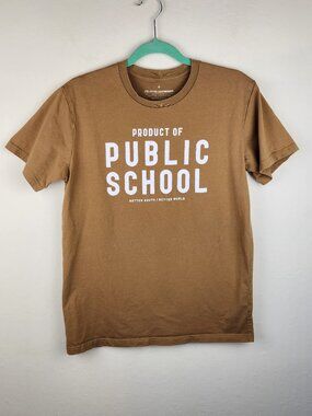 The Bitter Southerner Product of Public School Short Sleeve Tee sz M